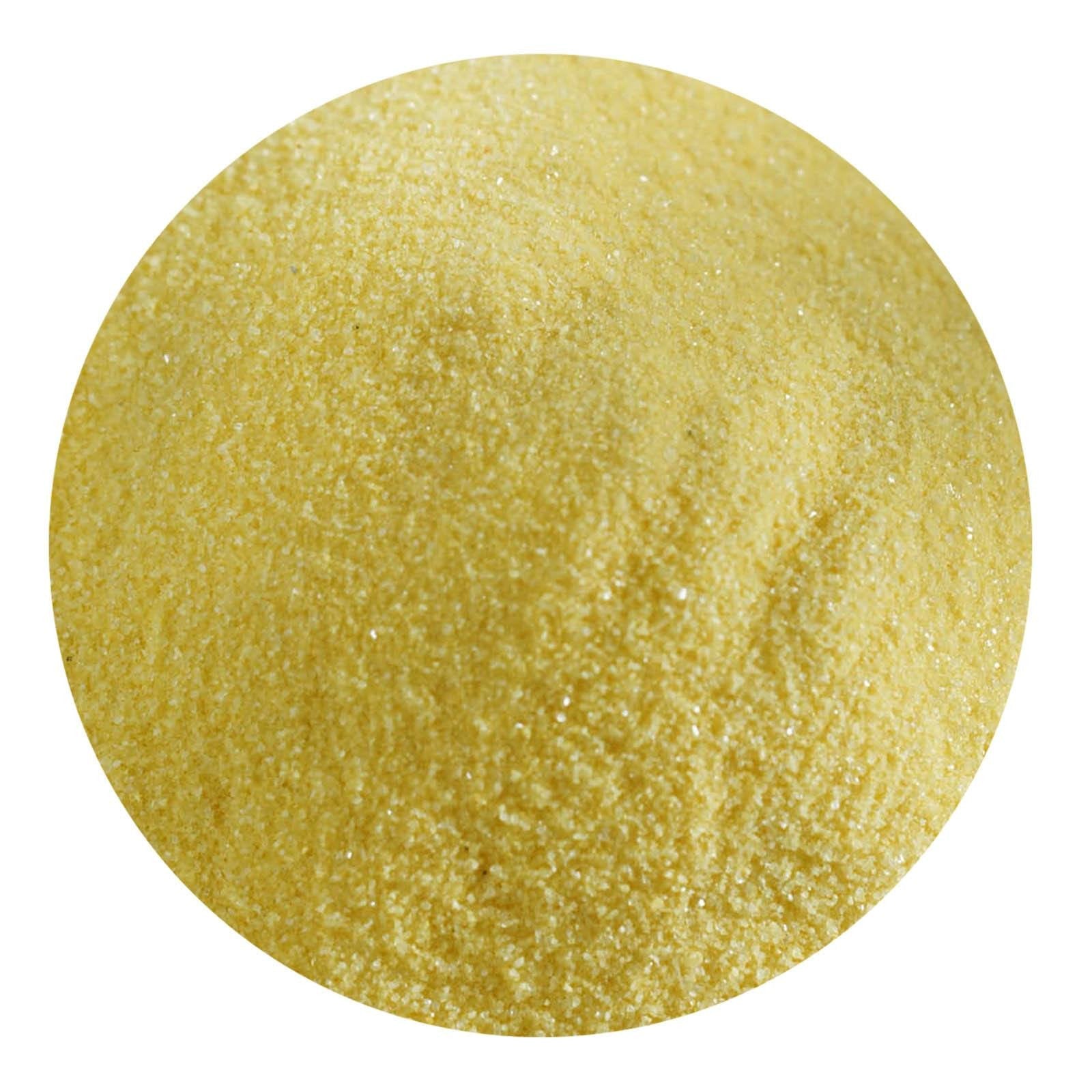 Lemon Yellow Decorative Sand 1 Pound For Vase Filler#whtbkgd