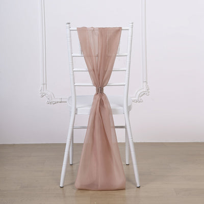 Transform Your Chairs with Dusty Rose Elegance