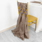 5 Pack | Taupe DIY Premium Designer Chiffon Chair Sashes