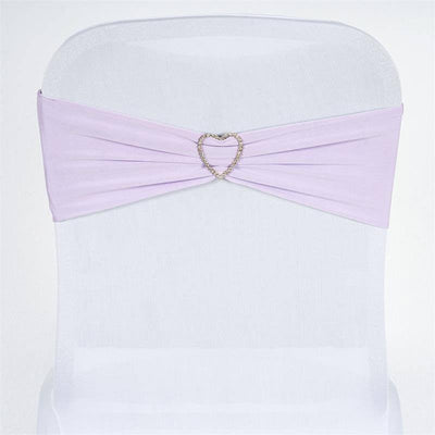 Transform Your Chairs with Lavender Lilac Spandex Sashes