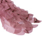 Chiffon Curly Mauve and Cinnamon Rose Chair Sash 
