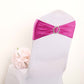 Fuchsia Metallic Sashes with Diamond Buckles with Round Diamond 5 Pack