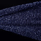 5 Pack | Navy Blue Metallic Shimmer Tinsel Spandex Chair Sashes