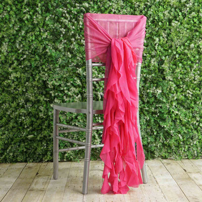 Charming Touch with Willow Chair Sashes