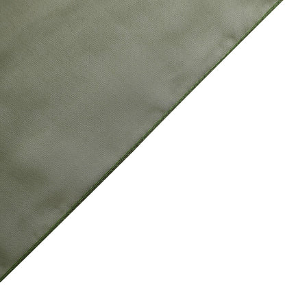 Chiffon Table Runner In Olive Green 6 Feet