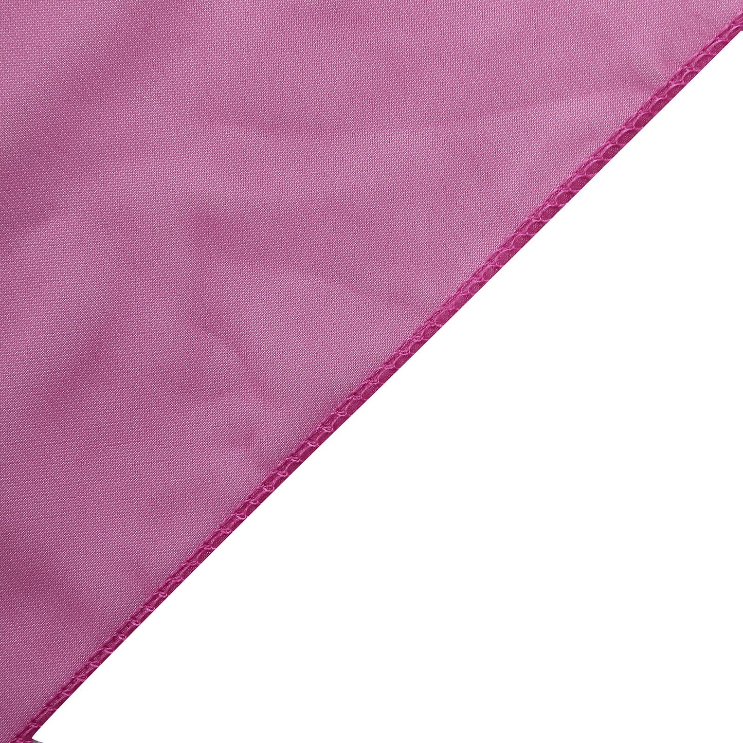 Fuchsia chiffon table runner, 6ft long, perfect for elegant table settings.