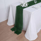 Hunter Emerald Green Table Runner Premium Chiffon 6 Feet