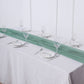 Sage Green Chiffon 6 Feet Table Runner 
