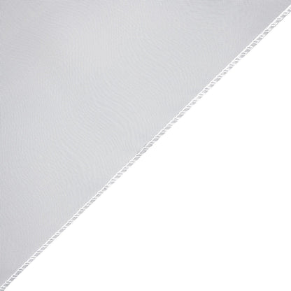 6 FT | White Premium Chiffon Table Runner
