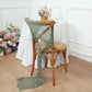5 Pack | Dusty Sage Green Gauze Cheesecloth Boho Chair Sashes - 16" x 88"
