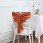 5 Pack | Terracotta Gauze Cheesecloth Boho Chair Sashes - 16inch x 88inch