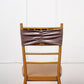 5 Pack Mauve Velvet Ruffle Chair Bands, Stretch Wedding Chair Cover Sashes