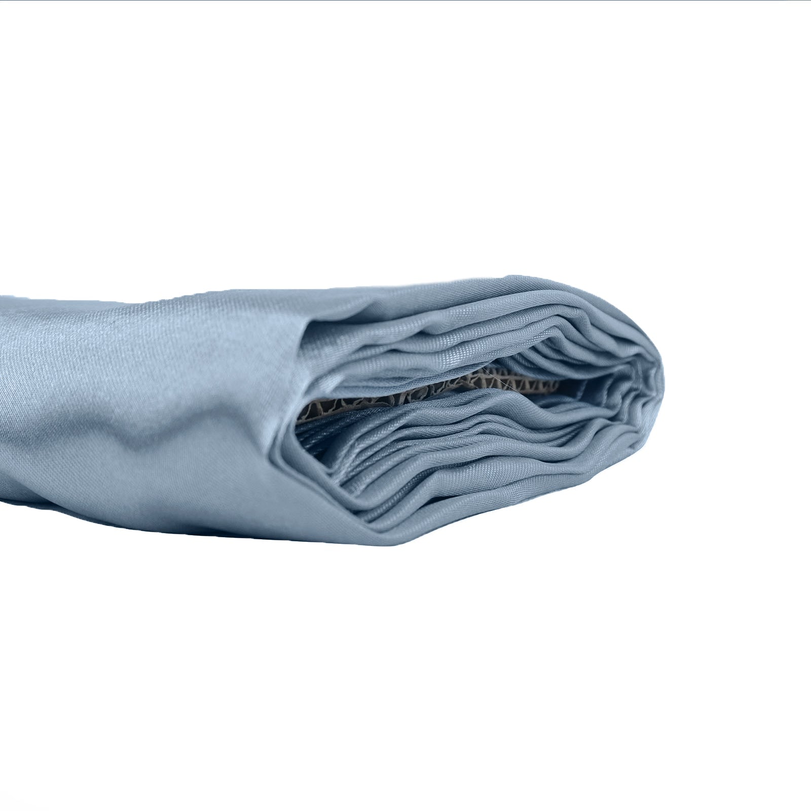 10 Yards x 54 Inch Dusty Blue Satin Fabric Bolt