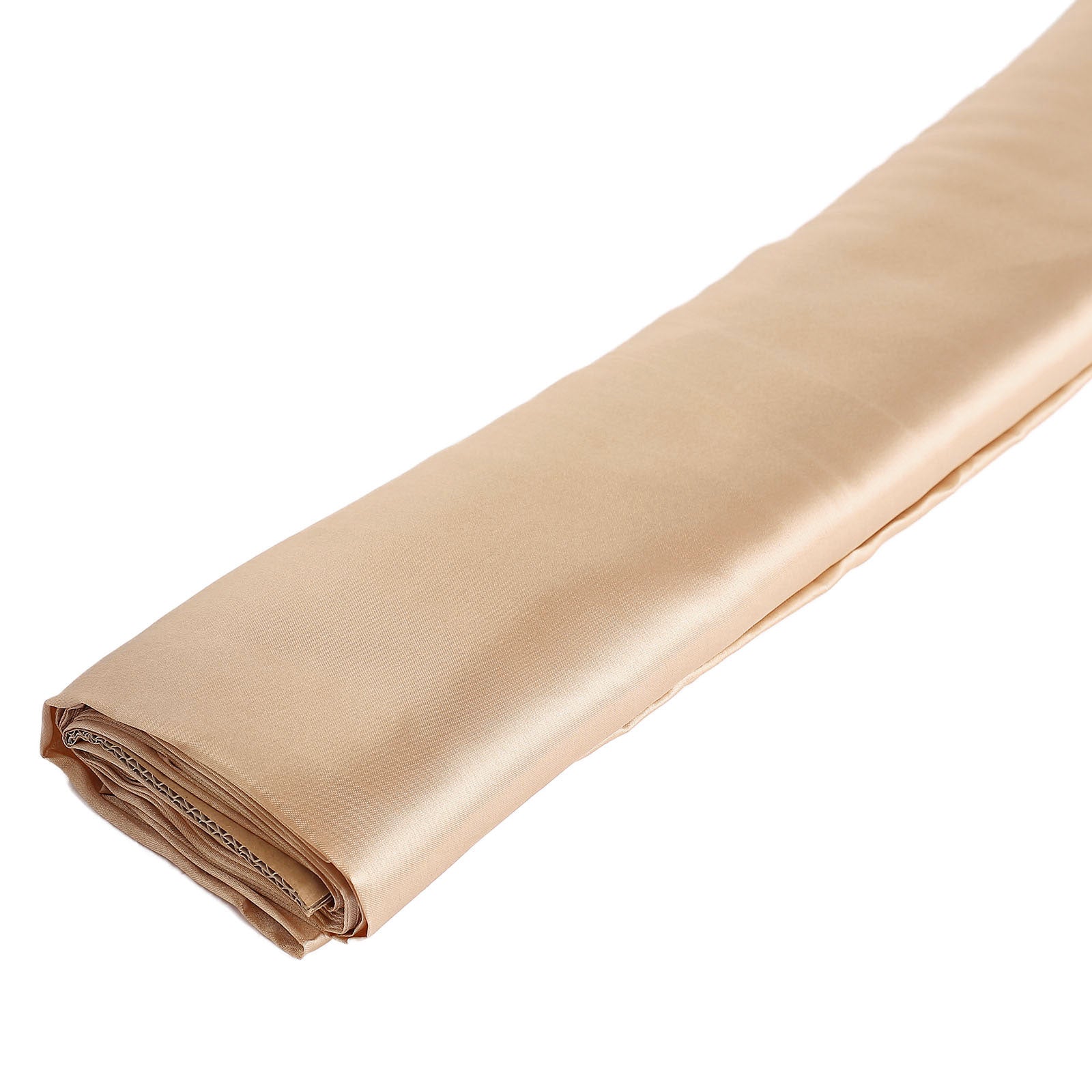 10 Yards x 54 Inch Nude Satin Fabric Bolt