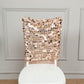 Big Payette Sequin Slipcover For Chiavari Chair