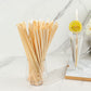 100 Pack | Compostable Plant Based Disposable 100% Plastic FREE Straws, Eco-Friendly 9" Wheat Drinking Straws
