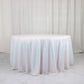 120" Iridescent Blue Seamless Sequin Round Tablecloth Collection
