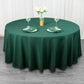 108inch Hunter Emerald Green 200 GSM Premium Polyester Round Tablecloth