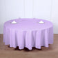108" Lavender Lilac Polyester Round Tablecloth