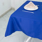 54inch Royal Blue 200 GSM Seamless Premium Polyester Square Tablecloth