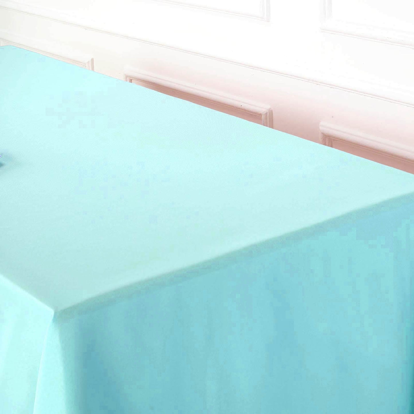60x102inch Polyester Tablecloth - Blue