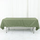 Rectangular Table Cover 60X102 Inch Eucalyptus Sage Green