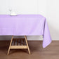 60inch x 102inch Lavender Lilac Polyester Rectangular Tablecloth