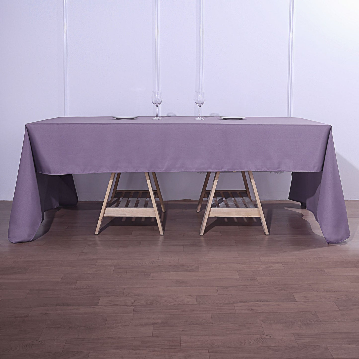 Violet Amethyst Tablecloth 72 Inch x 120 Inch Polyester Rectangle