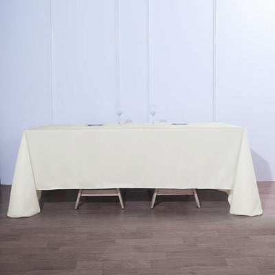 Elegant Aesthetic with Ivory Tablecloth