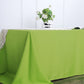 Rectangle Apple Green Polyester Tablecloth 90x156 Inch