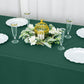 90x156inch Hunter Emerald Green 200 GSM Seamless Premium Polyester Rectangular Tablecloth