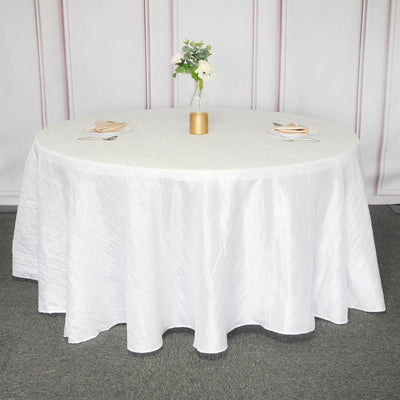 Elegant Design of the Crinkle Taffeta Tablecloth
