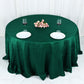 132 Inch Round Tablecloth In Crinkle Taffeta