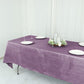 Violet Amethyst Rectangle Tablecloth in Accordion Crinkle Taffeta Fabric 60 Inch x 102 Inch 
