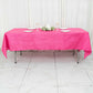 60"x102" Fuchsia Accordion Crinkle Taffeta Rectangle Tablecloth