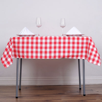 Rustic Charm of the Buffalo Plaid Table Overlay
