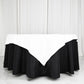 54"x54" White 100% Cotton Linen Table Overlay Tablecloth | Washable