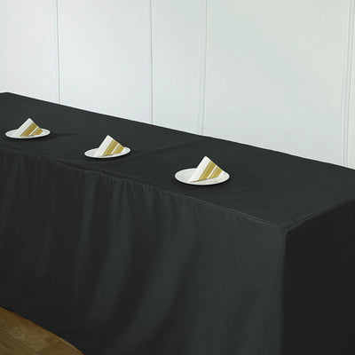 Versatile Décor Options with Our Black Tablecloth