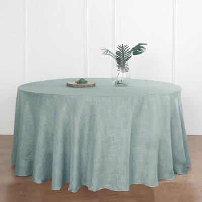 Elegant Design of the Dusty Blue Tablecloth