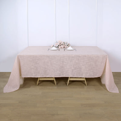 Elegant Blush Tablecloth for Timeless Décor