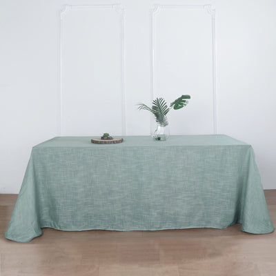 Elegant Design of the Dusty Blue Tablecloth