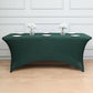 6ft Hunter Emerald Green Spandex Stretch Fitted Rectangular Tablecloth