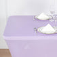 6ft Lavender Lilac Spandex Stretch Fitted Rectangular Tablecloth