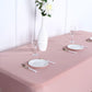 Rectangular 8 Feet Tablecloth Stretch Spandex Dusty Rose