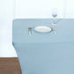 Spandex Dusty Blue Tablecloth for 8 Feet Rectangular Stretch