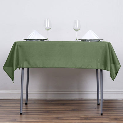 Elevate Your Event with Olive Green Table Overlay