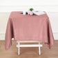 Dusty Rose Polyester Square Tablecloth 54"x54"