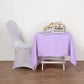 Lavender Lilac Polyester Square Tablecloth 54"x54"