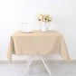 Nude Polyester Square Tablecloth 54"x54"