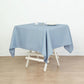70 Inch Dusty Blue Square Polyester Tablecloth